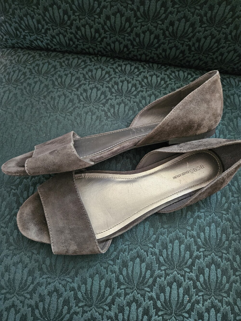 BCBGeneration Woman 8/38 Fatimah-X Open Toe D'Orsay Flats